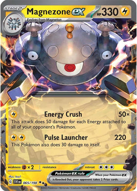 Magnezone ex (065/198) [Scarlet &amp; Violet: Conjunto básico] 