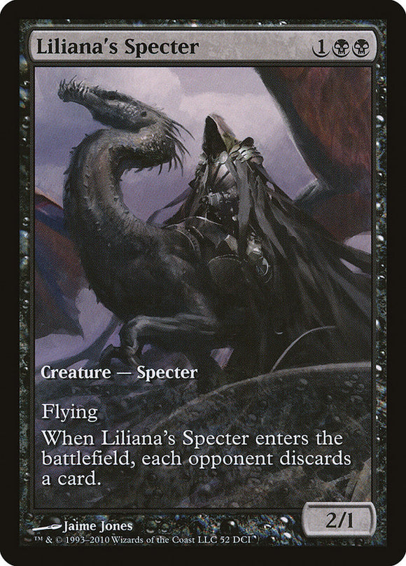 El espectro de Liliana (ilustración ampliada) [Promociones de Magic 2011] 