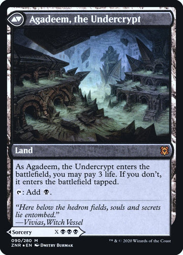 Agadeem's Awakening // Agadeem, the Undercrypt [Zendikar Rising Prerelease Promos] - 0