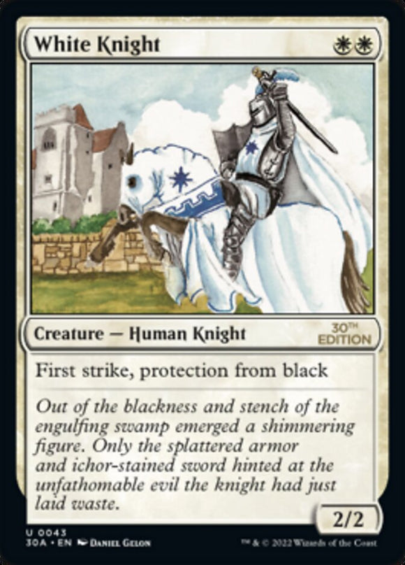 Caballero blanco [Edición del 30.º aniversario] 