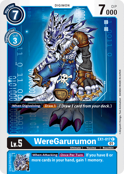 WereGarurumon [EX1-017] [Colección Clásica] 