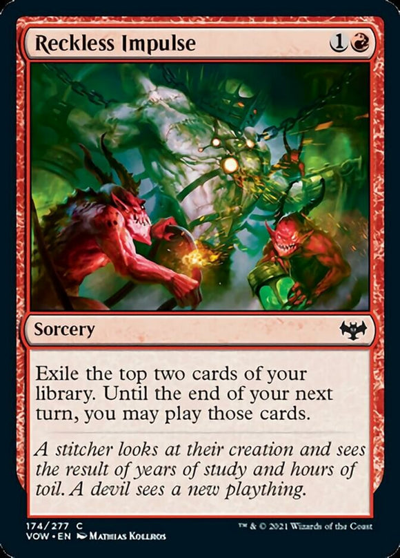 Impulso imprudente [Innistrad: Crimson Vow] 