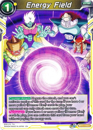Campo de energía (BT11-118) [Línea de sangre Vermilion] 