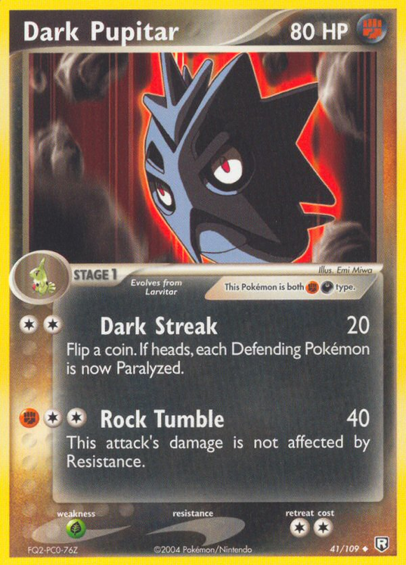 Pupitar oscuro (41/109) [EX: El Equipo Rocket regresa] 
