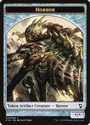 Mask // Horror Double-Sided Token [Commander 2018 Tokens]-2