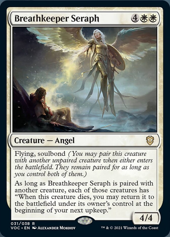 Serafín guardián del aliento [Innistrad: Crimson Vow Commander] 