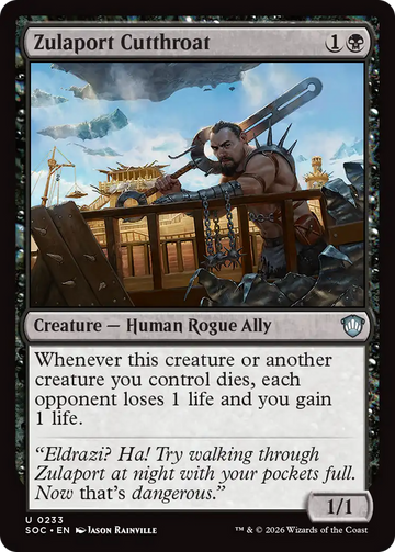 Zulaport Cutthroat [Secrets of Strixhaven Commander]