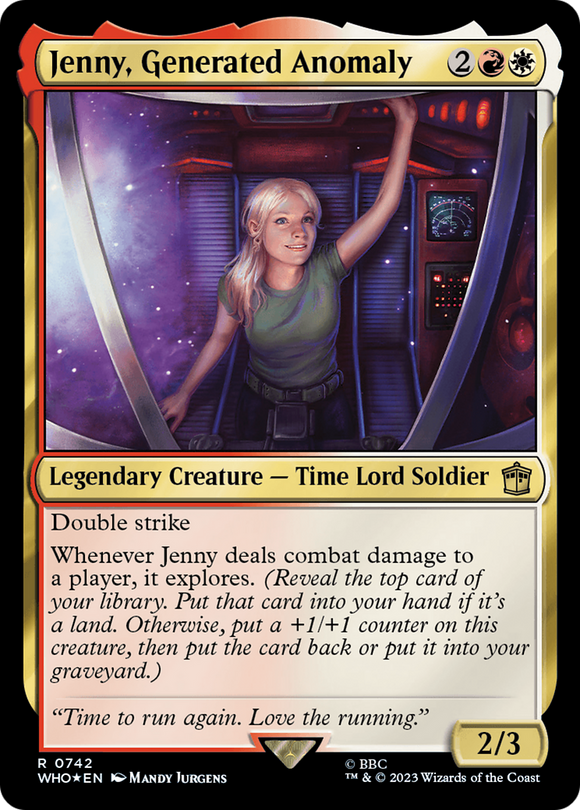 Jenny, anomalía generada (Surge Foil) [Doctor Who] 