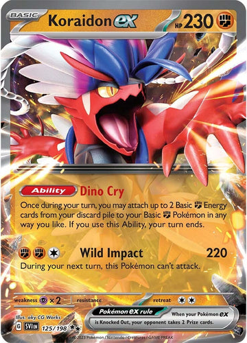 Koraidon ex (125/198) [Scarlet &amp; Violet: Conjunto básico] 