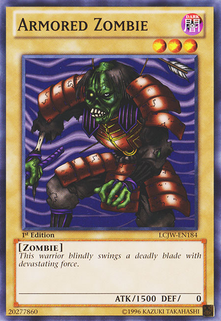 Zombie blindado [LCJW-EN184] Común 