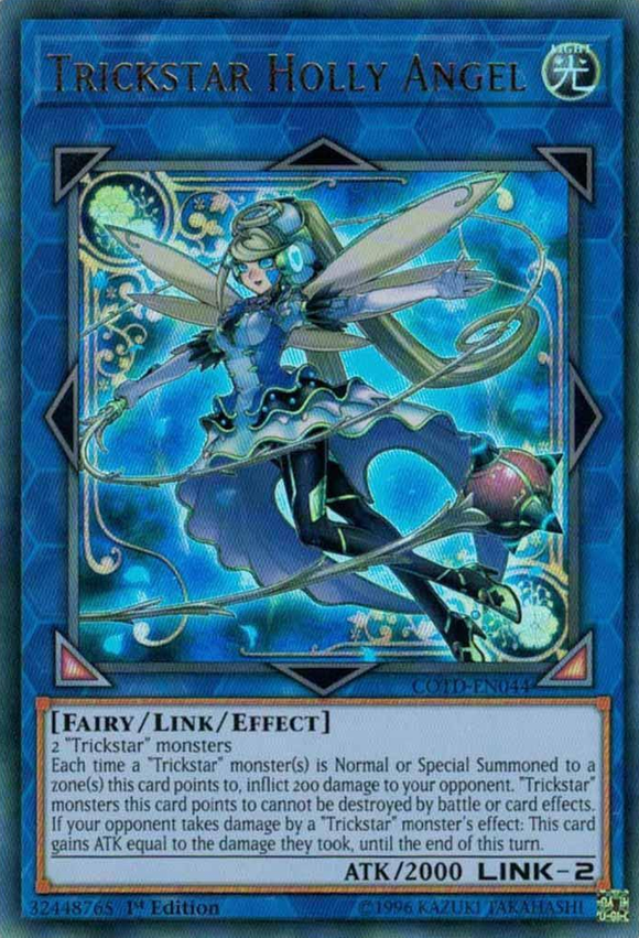 Ángel de acebo estrella del truco [COTD-EN044] Ultra raro 