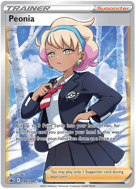 Peonia (196/198) [Espada y escudo: reinado escalofriante] 