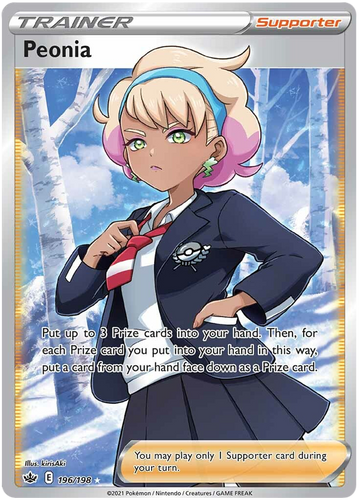 Peonia (196/198) [Espada y escudo: reinado escalofriante] 
