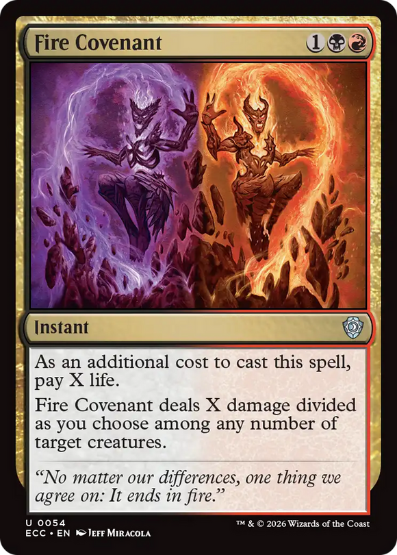 Fire Covenant [Lorwyn Eclipsed Commander]
