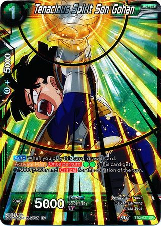 Espíritu tenaz Son Gohan (TB3-037) [Choque de destinos] 