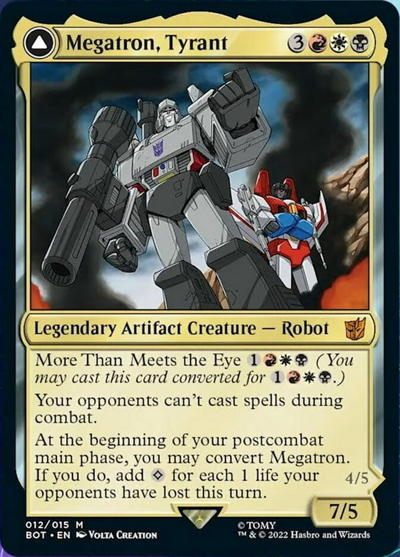 Megatron, Tirano // Megatron, Fuerza Destructiva [Transformers] 