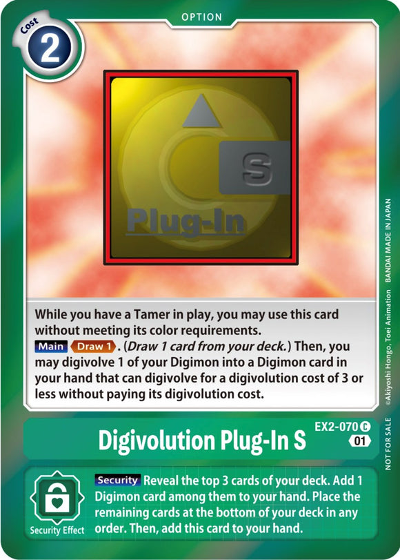 Complemento Digivolution S [EX2-070] (paquete de evento 4) [Promociones de Digital Hazard] 