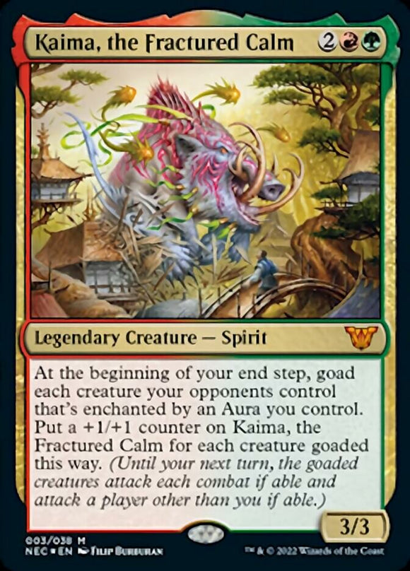 Kaima, la calma fracturada [Kamigawa: Neon Dynasty Commander] 