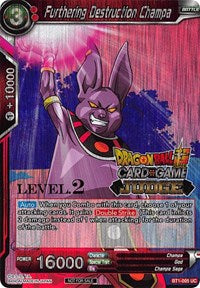Champa que fomenta la destrucción (nivel 2) (BT1-005) [Tarjetas de promoción de jueces] 