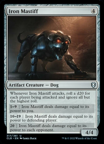 Mastín de hierro [Commander Legends: Battle for Baldur's Gate] 