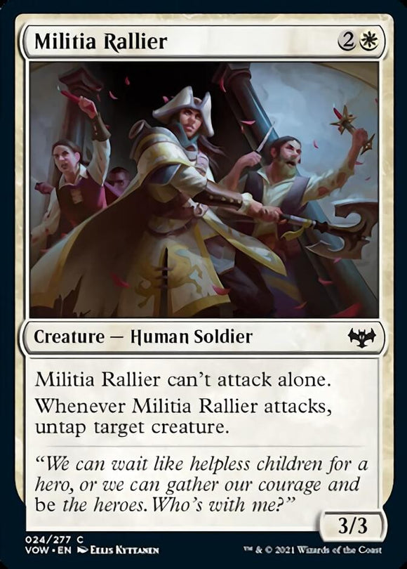 Reagrupador de milicianos [Innistrad: Crimson Vow] 