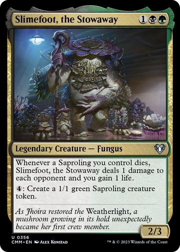 Slimefoot, el polizón [Comandante Masters] 