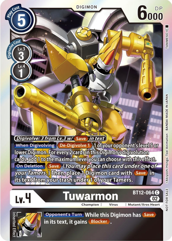 Tuwarmon [BT12-064] (Box Topper) [A través del tiempo] 