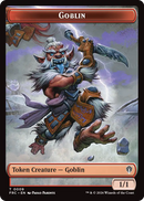 Zombie Army // Goblin Double-Sided Token [Reality Fracture Commander Tokens]-2