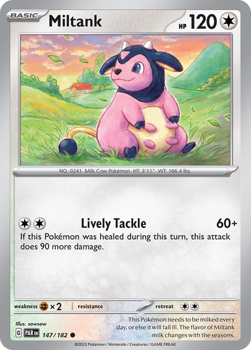 Miltank (147/182) [Scarlet &amp; Violet: Grieta de la paradoja] 