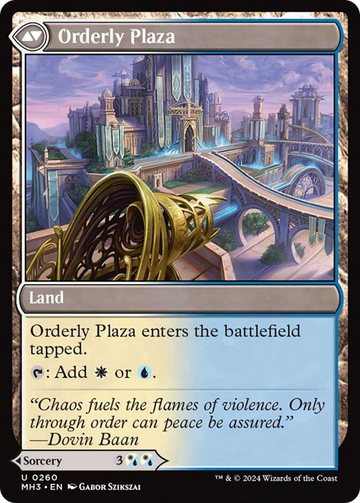Suppression Ray // Orderly Plaza [Modern Horizons 3] - 0
