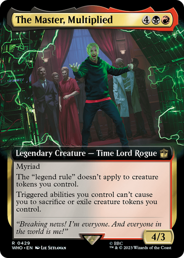 El Maestro, Multiplicado (Arte Extendido) [Doctor Who] 