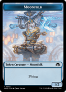 Eldrazi Spawn // Moonfolk Double-Sided Token [Modern Horizons 3 Tokens]-2