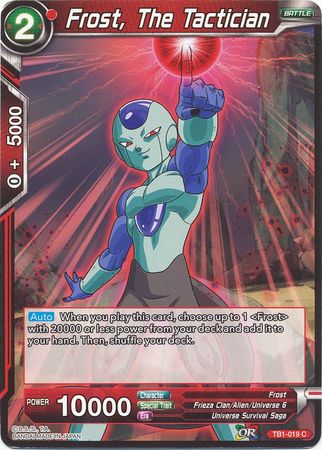 Frost, el estratega (TB1-019) [El torneo del poder] 