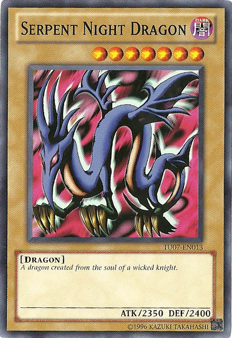 Dragón Serpiente Nocturno [TU07-EN013] Común 