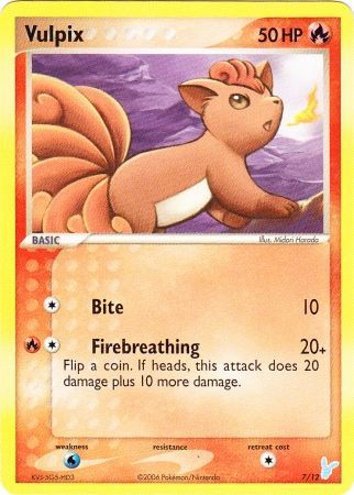 Vulpix (7/12) [EX: Kit de entrenador 2 - Minun] 