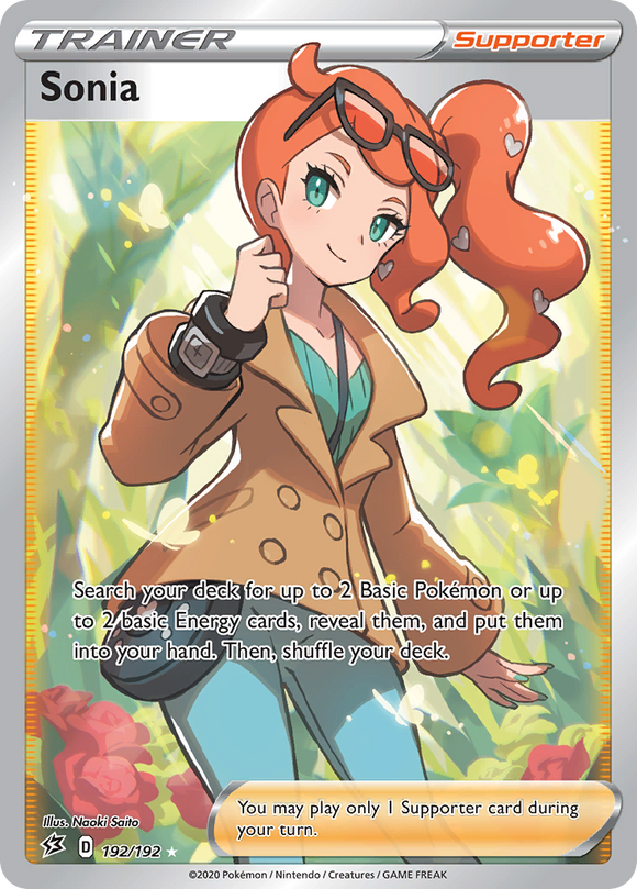 Sonia (192/192) [Espada y escudo: choque rebelde] 