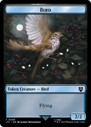 Elf Warrior // Bird Double Sided Token [The Lord of the Rings: Tales of Middle-Earth Commander Tokens]-2