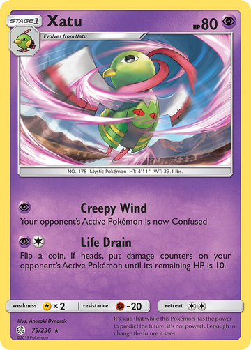 Xatu (79/236) [Sol y Luna: Eclipse Cósmico] 