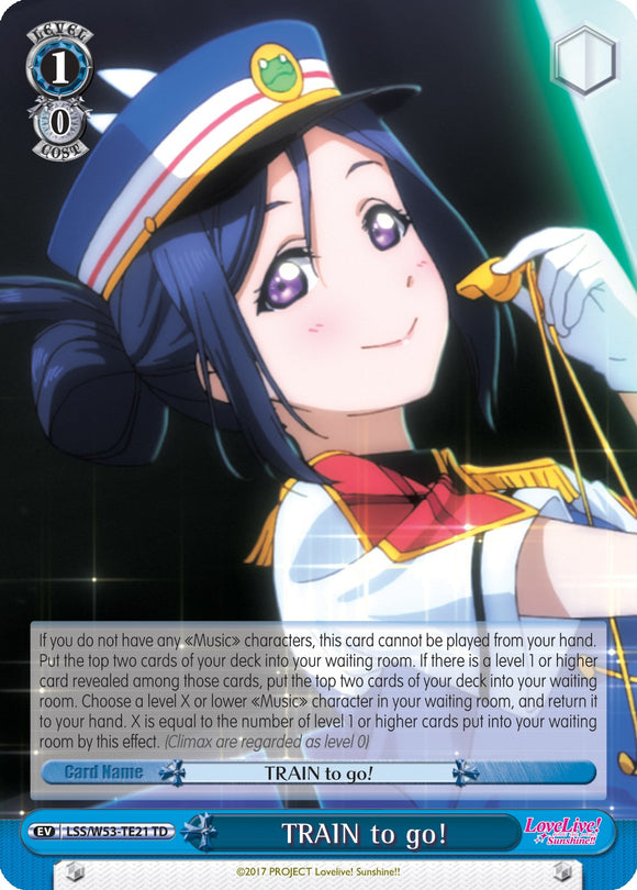 ¡TREN listo para salir! (LSS/W53-TE21 TD) [¡Love Live! Sunshine!! Refuerzo adicional] 