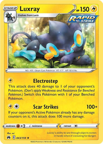Luxray (043/159) (43) [Espada y escudo: Corona Zenith] 