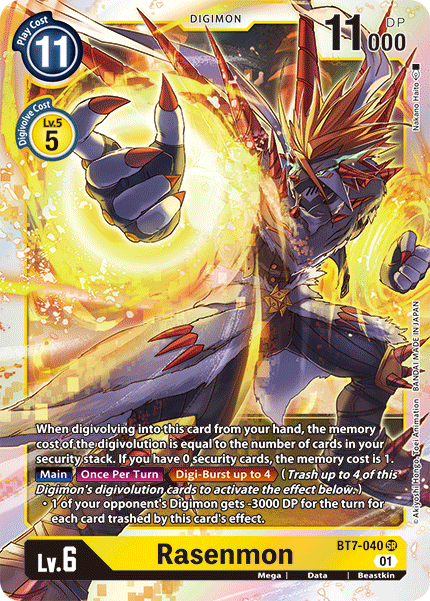 Rasenmon [BT7-040] [Próxima aventura] 