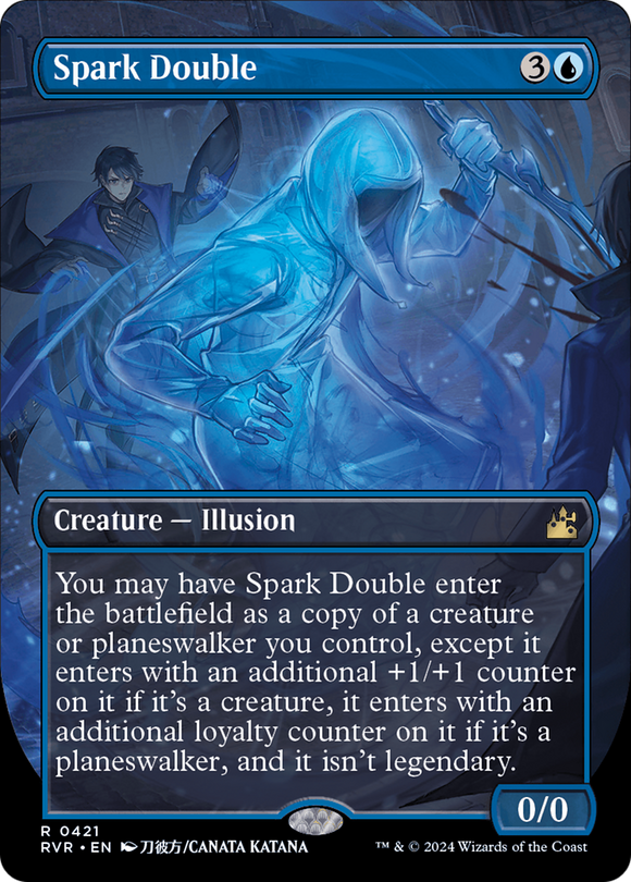 Spark Double (Anime sin bordes) [Ravnica Remastered] 