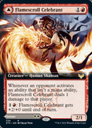Flamescroll Celebrant // Revel in Silence (Extended Art) [Strixhaven: School of Mages]-1