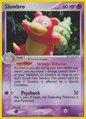 Slowbro (14/112) [EX: Rojo Fuego y Verde Hoja] 