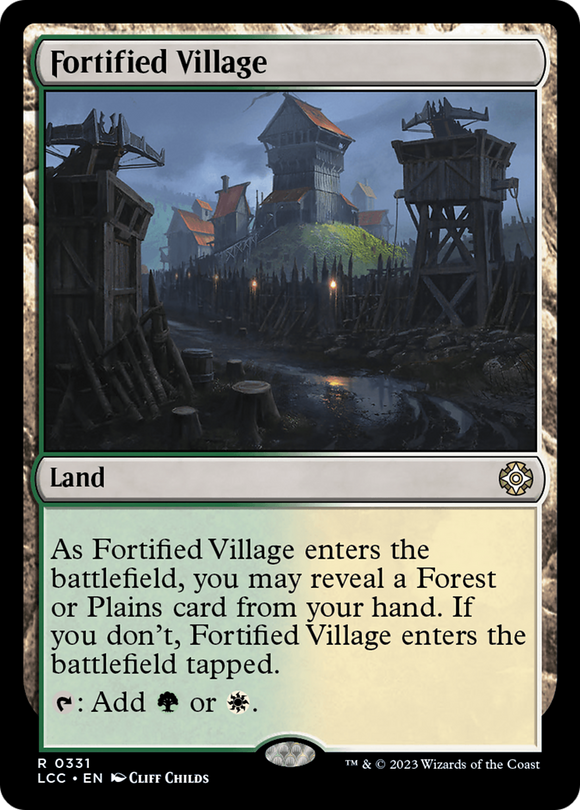 Aldea fortificada [Las cavernas perdidas del comandante de Ixalan] 