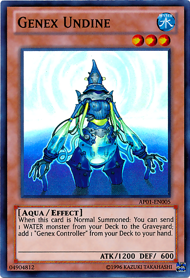 Genex Undine [AP01-EN005] Súper rara 