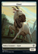 Construct (008) // Goat Double-Sided Token [The Brothers' War Commander Tokens]-2
