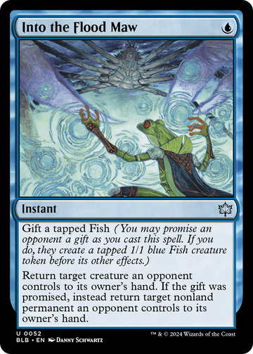 En las fauces de la inundación [Bloomburrow] 