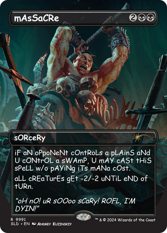 mAsSaCRe [Serie Secret Lair Drop] 