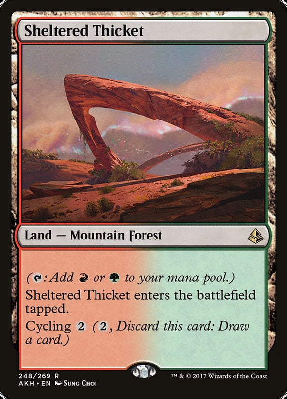 Matorral protegido [Amonkhet] 